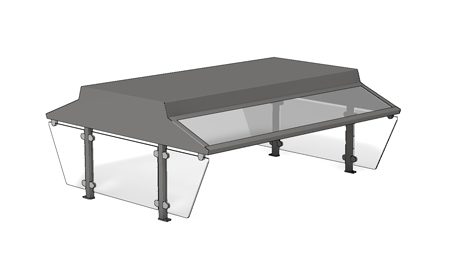OSDC SERIES – Buffet Canopy Dual Service