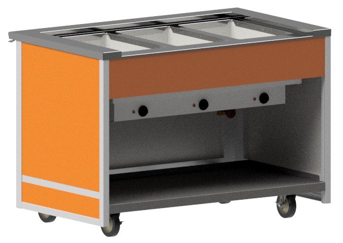 BLH-OT – Hot Serving Units with Offset Top