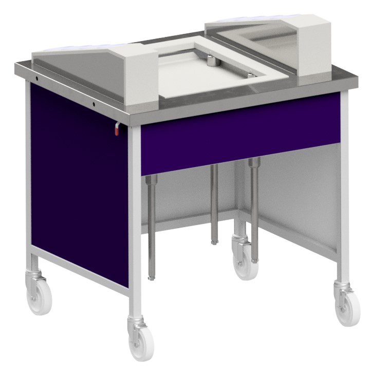 CASB – Tray & Silver Cart