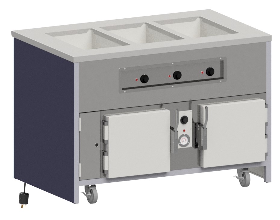ATLAS INFHB HOT SERVING UNITS (Individual Controls & Heated Base)